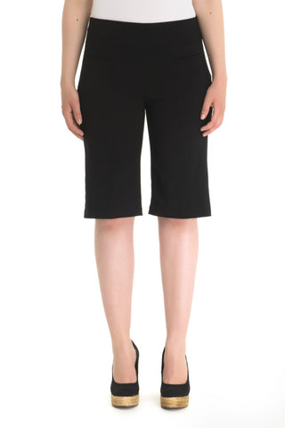 Zenalla Comfort Fit Short With Faux Front Pockets