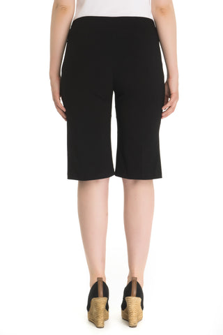 Zenalla Comfort Fit Short With Faux Front Pockets